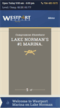 Mobile Screenshot of boatwestportmarina.com